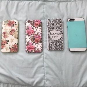 iPhone 6 cases ALL 4 FOR $5